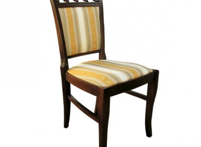 Set 6x Sessel Stuhl Designer Holz Stoff Polster Stühle Gastro Esszimmer Textil